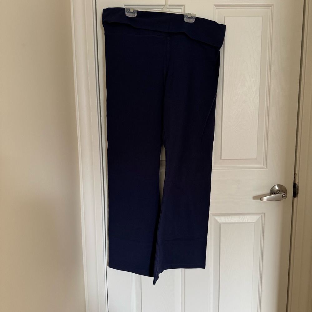 NWT All-Day Cotton Foldover Flare Leggings - XL short - Picture 3 of 4
